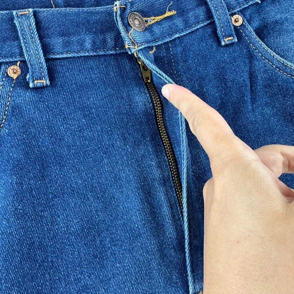 Vintage Levis Jeans MEns 38x30 (Fits 36x28) Blue 517 Bootcut‎ Cotton Blend 2001
